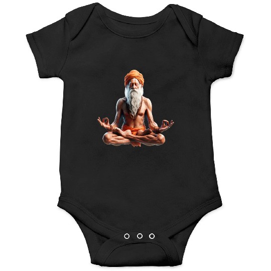Peaceful Meditation Guru Onesies