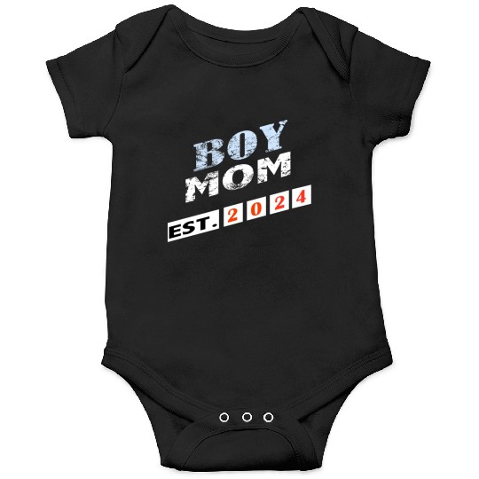 Boy Mom - est. 2024 Onesies