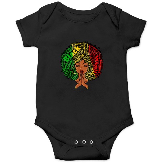 Juneteenth Melanin Natural Clothes Onesies