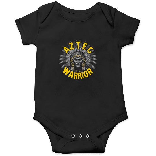 Aztec Warrior Indigenous Mexican Aztec Jaguar Onesies