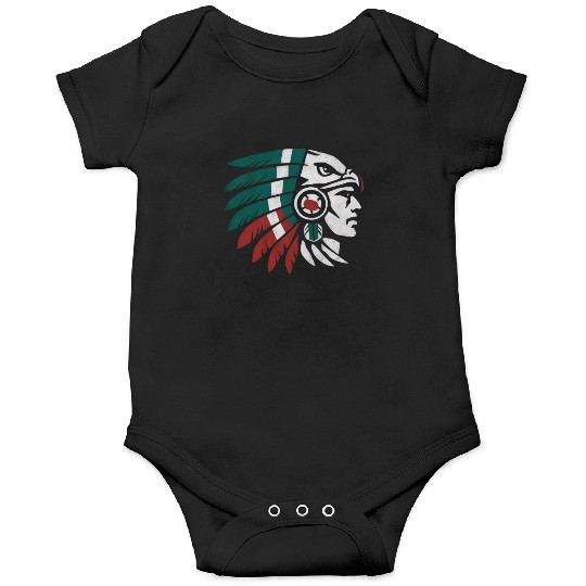 Aztec Warrior Indigenous Mexican Aztec Jaguar Onesies