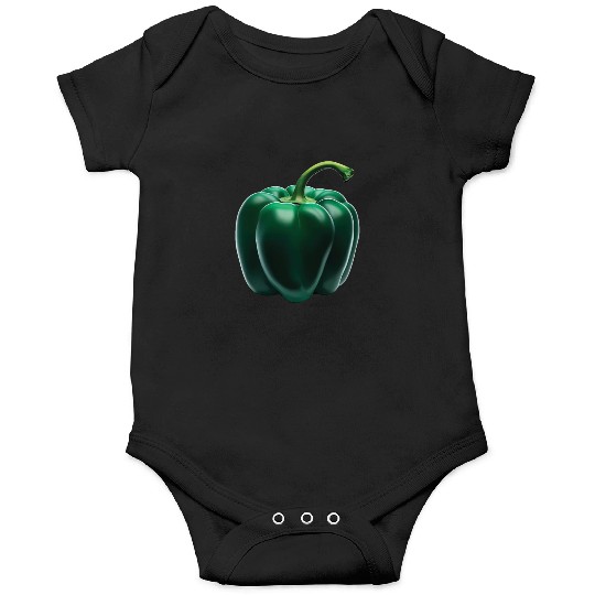 Green Bell Pepper Onesies