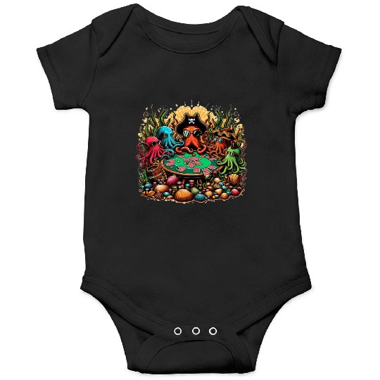 Octopus Card Table Onesies