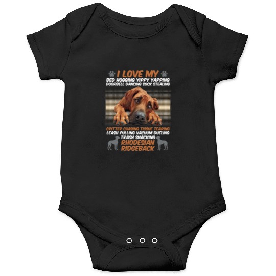 Ridgeback Owner I LOVE MY RHODESIAN RIDGEBACK Onesies