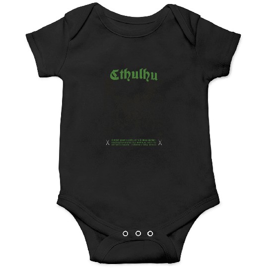 Tarot Card - Cthulhu Cult Lovecraft Necronomicon Onesies