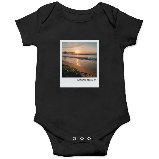 Mono Enterprises "Travels" Huntington Beach Onesies