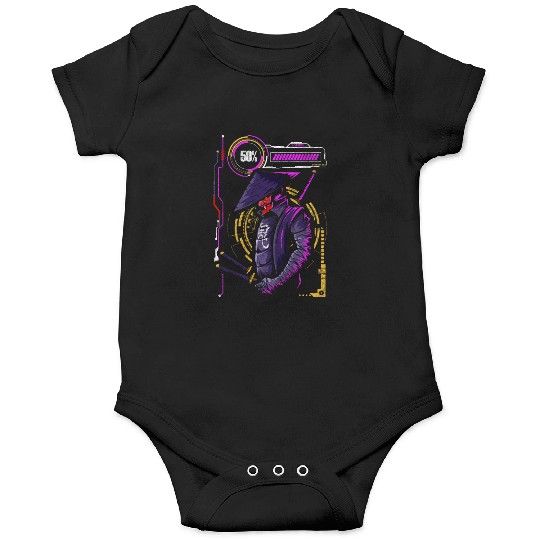 Cyberpunk Style Neon Effect Onesies
