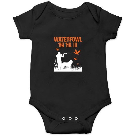 Funny Waterfowl Hunting Score Card Duck Hunting Onesies