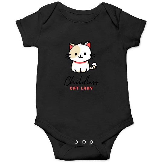 Childless Cat Lady, cat-loving lifestyle Onesies