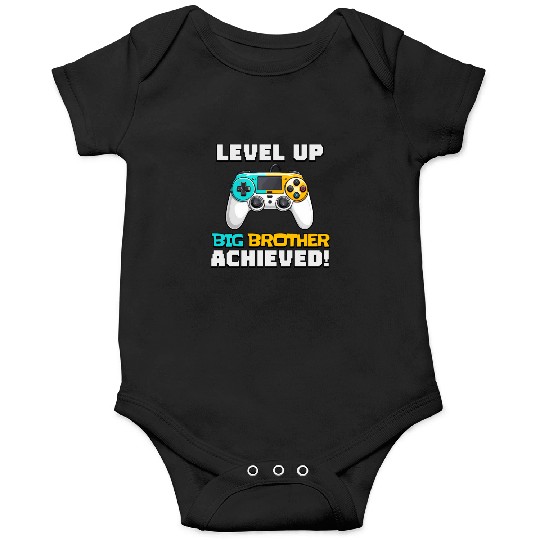 Funny Big Brother Level Up Onesies