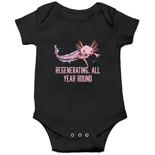 Regenerating All Year Round Axolotl Animal Lover S Onesies
