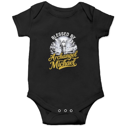 Archangel Michael Catholic Christianity Angel Onesies