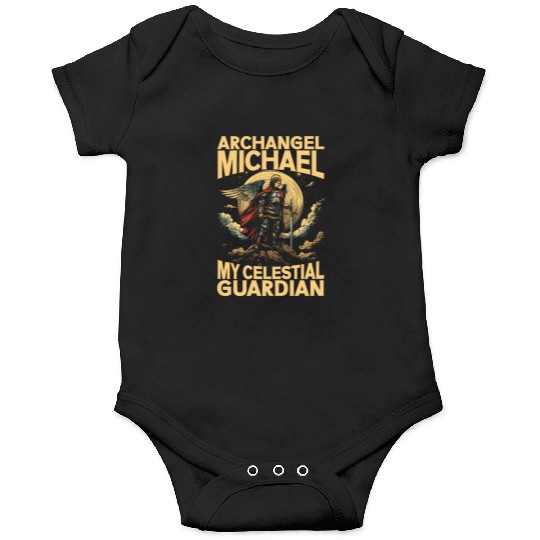 Archangel Michael Catholic Christianity Angel Onesies