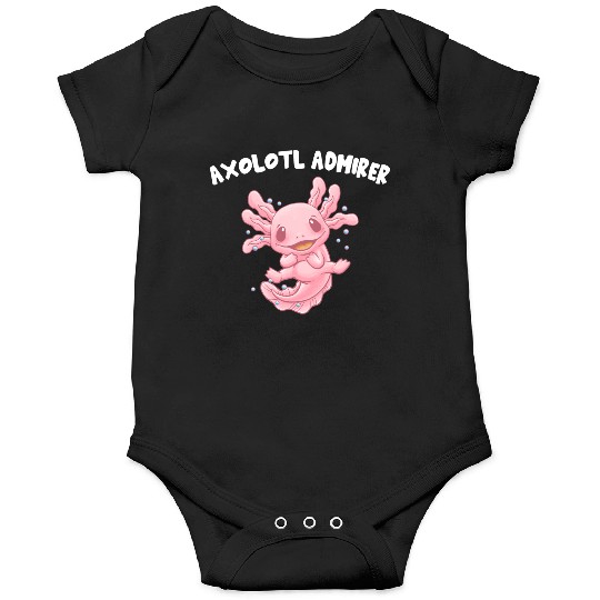 Axolotl Admirer Animal Meme Salamander Animal Pun Onesies