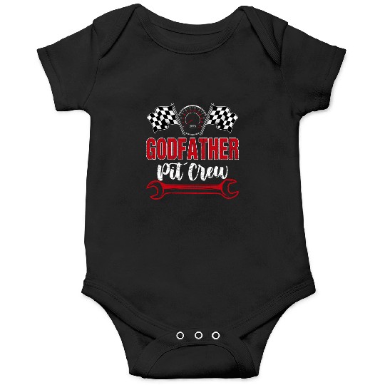 Godfather Pit Crew Birthday Racing Car Onesies