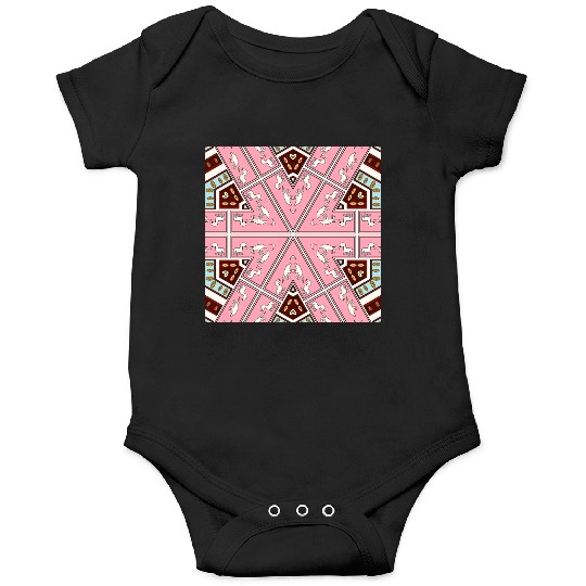 eyes on nature mandala Onesies