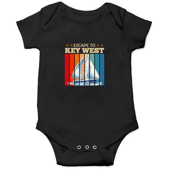 Florida ESCAPE TO KEY-WEST Sailing Outfit Onesies