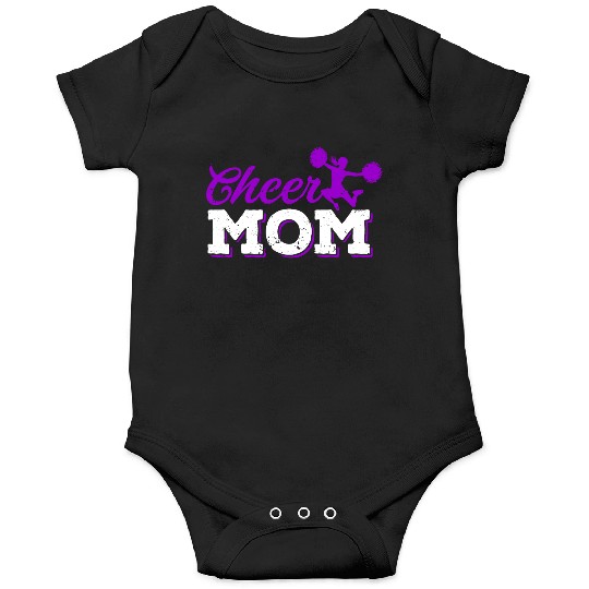 Cheer Mom Funny Cheerleading Mommy Mother's Day Onesies