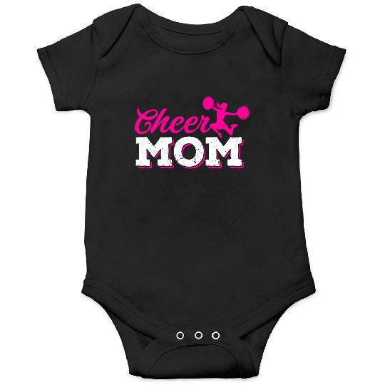 Cheer Mom Funny Cheerleading Mommy Mother's Day Onesies
