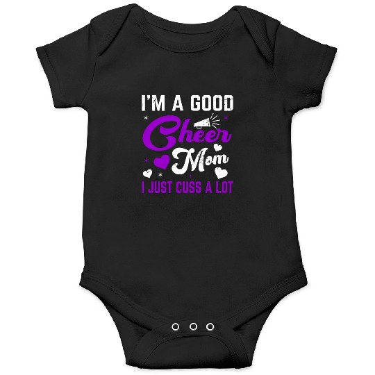 A Good Cheer Mom Cheerleading Mommy Mother's Day Onesies