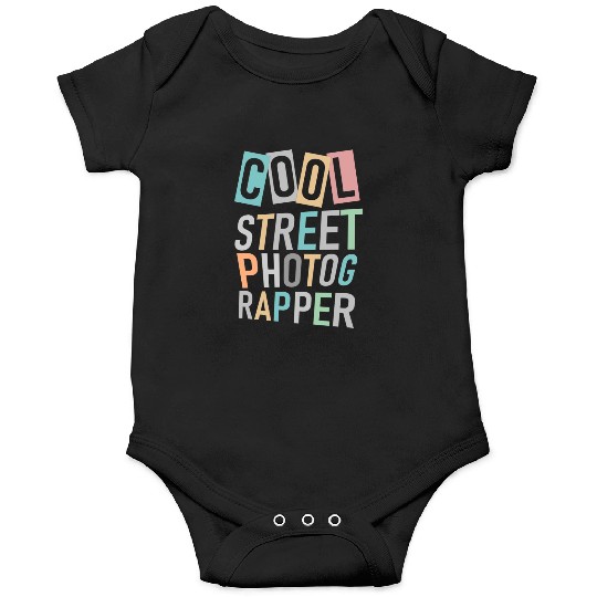 Cool Street Photog Rapper Onesies