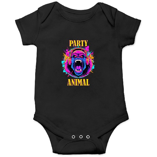 Party Animal Gorilla Style - Onesies Design