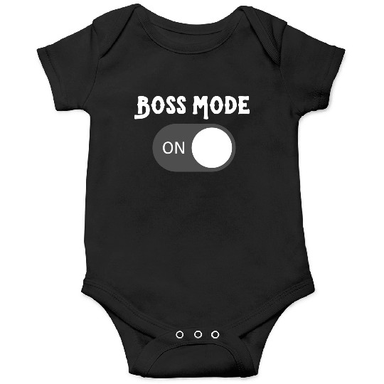 Boss Mode: on! Onesies