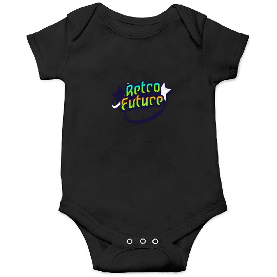 Retro Future - Neon Streetwear for Y2K lovers Onesies