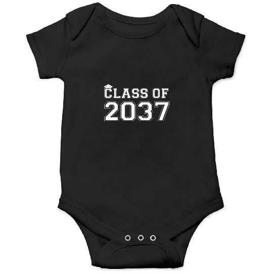 Class Of 2037 Pre K Grow With Me Graduation Onesies