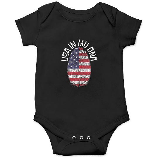 USA in my DNA - Love America Onesies