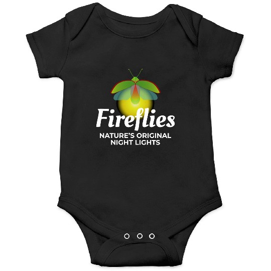 Fireflies Firefly Lightning Bug Insect Collector Onesies