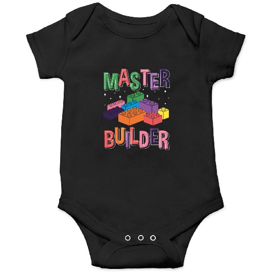 Blocks Children Imagination Creative Onesies