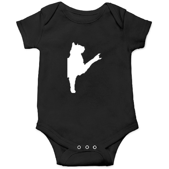 Cat Heavy Metal Hand Gesture Hard Rock Music Pet Onesies