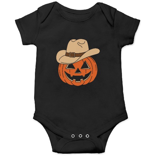 Howdy Pumpkin Halloween Onesies