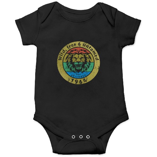 60th birthday Wild, free & untamed since 12/1964 Onesies