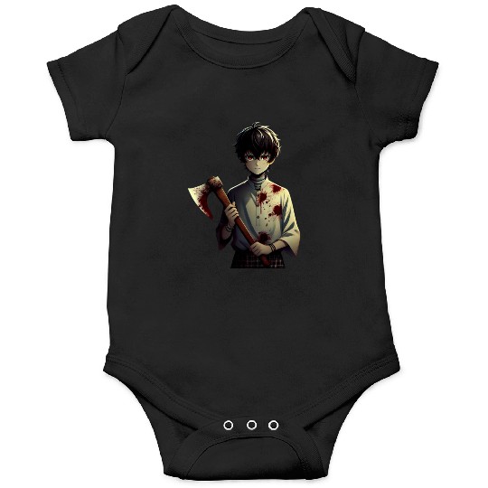 Anime boy & Axe Onesies
