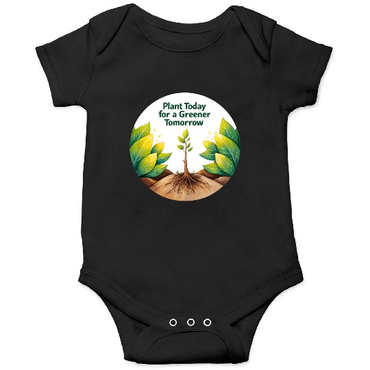 Green Future by Planting Today Onesies