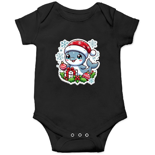 Holiday Dolphin Splash Onesies