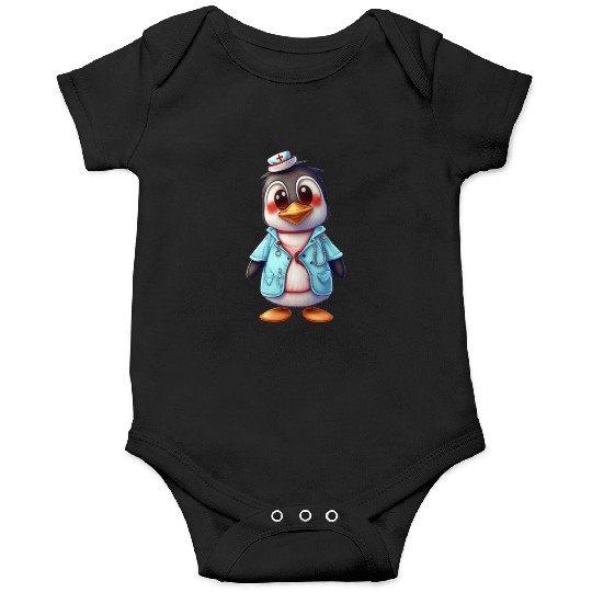 Penguin Doctor, Penguin Famila, Funny Penguin Onesies