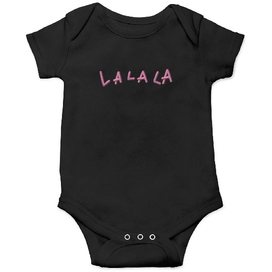 LA LA LA embroidered Onesies