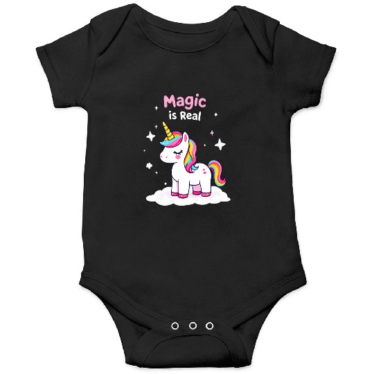 Magic Is Real: Unicorn Fantasy Dreamscape for Onesies