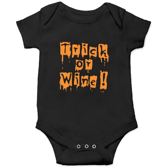 Halloween Trick Or Treat Onesies