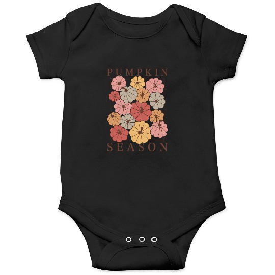 Boho Pumpkin Season: Fall Vibes & Autumn Charm Onesies