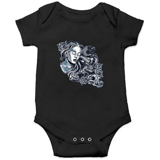 Blessed Chicano Vintage Street Art Graphic Onesies