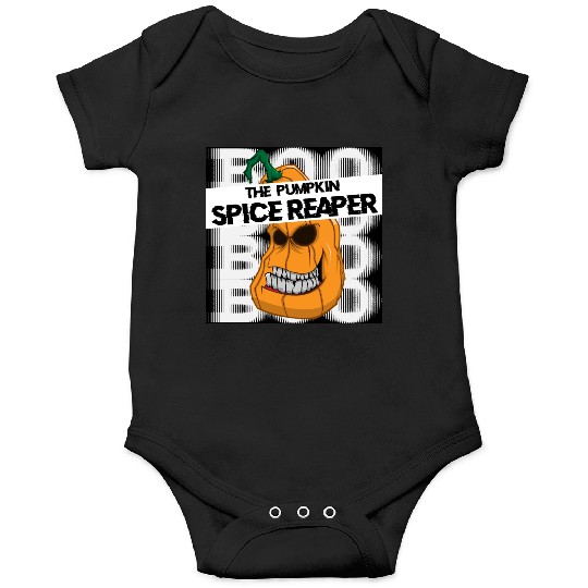 Pumpkin spice reaper halloween style coffee Onesies