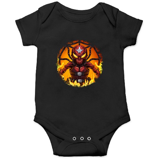Spiders Firefighter / fireman spider Onesies