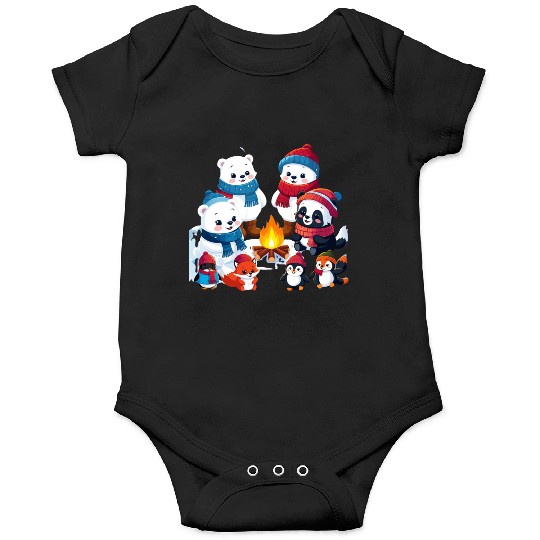 Winter Wonderland Critters Onesies