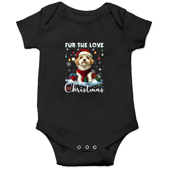 Havanese Christmas Tree Lights Decorations Dog Onesies