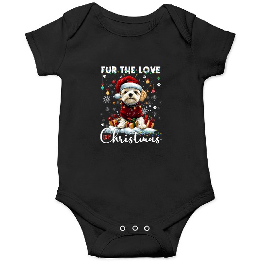Havanese Christmas Tree Lights Decorations Dog Onesies
