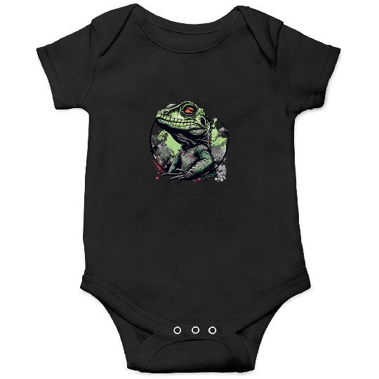 Water Dragon Lizard Onesies